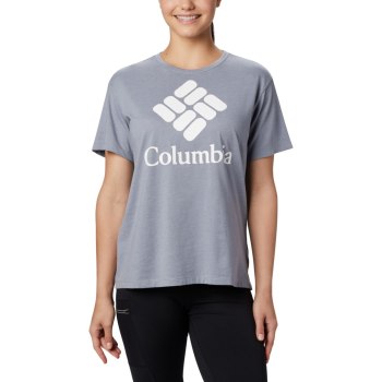 Columbia T-Shirt Dames, Park Relaxed Grijs, 05KBYWCES